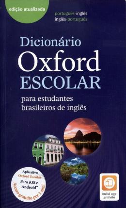 Dicionário Oxford Escolar Português-Inglês Inglês-Português, Livro Oxford  Usado 90305762