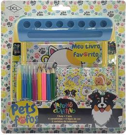 Livro Ateliê Criativo Pets Fofos - Blanc Toys - Felicidade em brinquedos