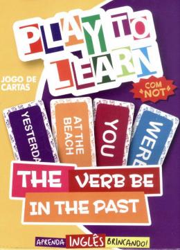 PLAY TO LEARN - JOGO DE CARTA - VERBO TO BE - - Livros de Educação