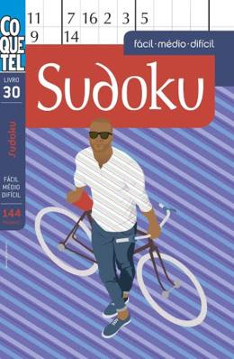 3 Livros Sudoku Só Números Grandes Médio/difícil