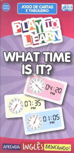 Jogo de cartas – Playing with verbs – Time to Play