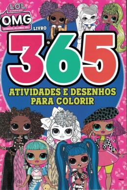 L. O. L. Surprise! - 365 atividades e desenhos para colorir + Marca Página  em Promoção na Americanas