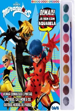 Ladybug e Cat Noir para colorir (14 imagens da série Miraculous)