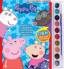 LIVRINHO PARA COLORIR - PORQUINHA PEPPA – dikasbrindes