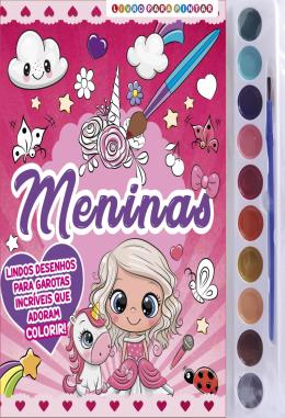 Meninas Vol. 2 - Livro Para Pintar Com Aquarela - 9786555473186