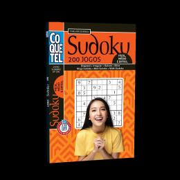 Livro de Passatempos Sudoku Jogos de Lógica Com Números - Coquetel