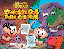 Revista para colorir turma da monica