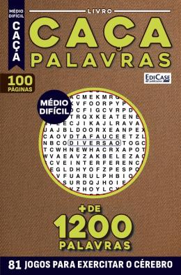 Caça Palavras - Fácil-Médio-Difícil- Livro 4 em Promoção na Americanas