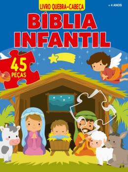 Biblia Infantil Livro Quebra-cabeca - 9786555478556