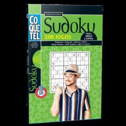 Livro de Passatempos Sudoku Jogos de Lógica Com Números - Coquetel