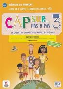 CAP SUR PAS A PAS 3 - LIVRE DE L´ELEVE + CAHIER D´ACTIVITES - EDITION HYBRIDA