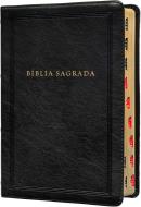 BIBLIA SAGRADA KING JAMES CLASSICA - LETRA GRANDE - CAPA LUXO PRETA - ARABESCOS - PALAVRAS DE JESUS EM AZUL - INDICE DE DEDO - LEITURA PERFEITA - COM INTRODUCAO AOS LIVROS BIBLICOS