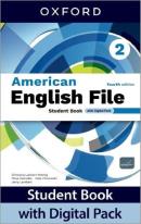 AMERICAN ENGLISH FILE 2 SB W/DIG PK - 4TH ED.
