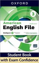 AMERICAN ENGLISH FILE 3A SB W/EC MULTIPACK - 4TH ED.