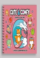 CUTE & COMFY SUPER SPECIAL EDICAO 15 - LIVRO DE COLORIR ADULTO - ESPORTES AO AR LIVRE - CAPA HOLOGRAFICA