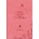 BIBLIA DE ESTUDOS DA MULHER ROSA